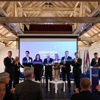 Zaprešić: Predstavljanje liste HDZ-a za europske parlamentarne izbore