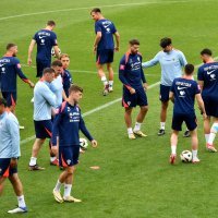 Hrvatska nogometna reprezentacija, trening, 2.6.2024.