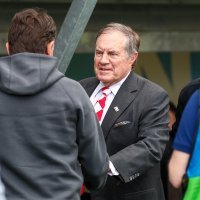 Bill Belichick na utakmici Hrvatska - Sjeverna Makedonija
