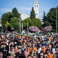 Doček nogometašima Šibenika na Poljanama