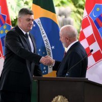 Milanovići s Lulom u Brazilu