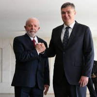 Milanovići s Lulom u Brazilu