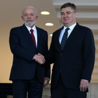 Milanovići s Lulom u Brazilu