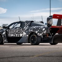 Ford F-150 Lightning SuperTruck EV demonstrator