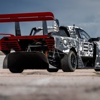 Ford F-150 Lightning SuperTruck EV demonstrator