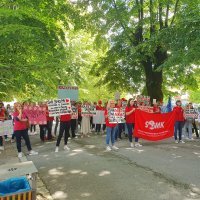 Prosvjed radnica iz vrtića u Slunju