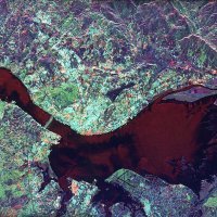 Mapa dobivena putem radara sa sintetičkom aperturom
