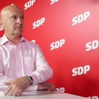 Stožer SDP-a nakon objave rezultata izbornih anketa
