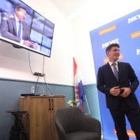 Izborna noć u stožeru Mosta - EU izbori