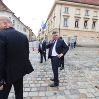 Zapalio se muškarac na Markovom trgu