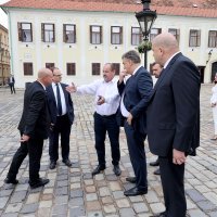 Zapalio se muškarac na Markovom trgu