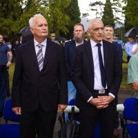 Ivan Anušić na otkrivanju spomenika u Mostaru