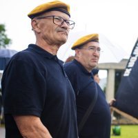 Ivan Anušić na otkrivanju spomenika u Mostaru