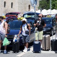 Vrućina i turisti u Splitu