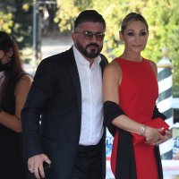 Gennaro Gattuso i Monica Romano
