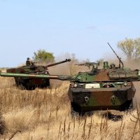 Vozila AMX-10RC u sastavu 37. ukrajinske marinske brigade