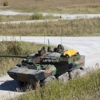 Borbeni oklopnjak AMX-10RC tijekom vježbi