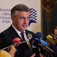 Andrej Plenković u Splitu