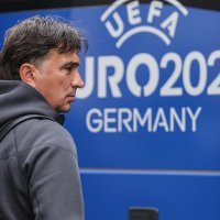 Berlin, Njemačka - Dolazak Hrvatske nogometne reprezentacije u hotel The Ritz Carlton,  14.06.2024. -Zlatko Dalić