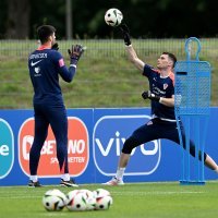 Hrvatska nogometna reprezentacija, trening, 17.6.2024.