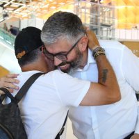 Gennaro Gattuso sletio u Split, 17.6.2024.