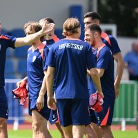 Trening hrvatske nogometne reprezentacije