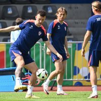 Trening hrvatske nogometne reprezentacije