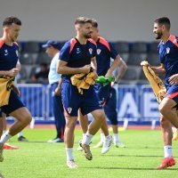 Trening hrvatske nogometne reprezentacije