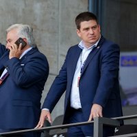 Svečana loža tijekom utakmice Hrvatska-Španjolska