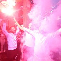 Atmosfera u Hamburgu večer uoči utakmice Hrvatska - Albanija, 18.6.2024.