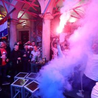 Atmosfera u Hamburgu večer uoči utakmice Hrvatska - Albanija, 18.6.2024.