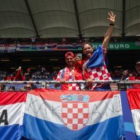 Navijači uoči utakmice Hrvatska - Albanija