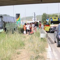 Autobus sletio s ceste u Kaštel Štafiliću