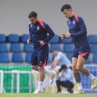 Hrvatska nogometna reprezentacija, trening uoči utakmice s Italijom, 23.6.2024.