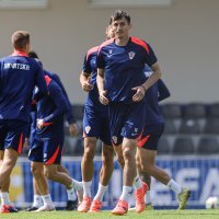 Hrvatska nogometna reprezentacija, trening uoči utakmice s Italijom, 23.6.2024.