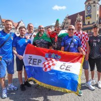 Hrvatski navijači u Leipzigu, 24.6.2024.