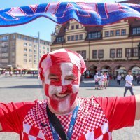 Hrvatski navijači u Leipzigu, 24.6.2024.