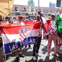 Navijači, Hrvatska, Leipzig, 24.6.2024.