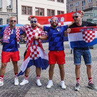 Navijači, Hrvatska, Leipzig, 24.6.2024.