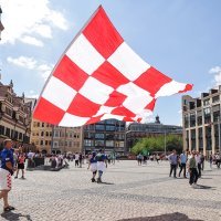 Navijači, Hrvatska, Leipzig, 24.6.2024.