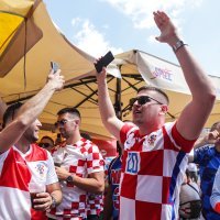Navijači, Hrvatska, Leipzig, 24.6.2024.