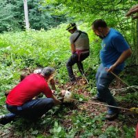 Spašavanje migranta kod Cetingrada