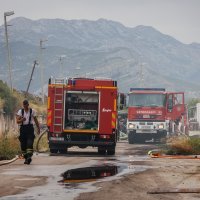 Požar na željezari u Kaštelima
