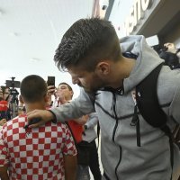 Dolazak hrvatske nogometne reprezentacije nakon ispadanja s Eura