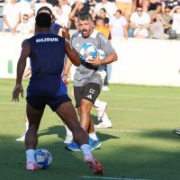 Hajduk, trening, navijači, 28.6.2024.