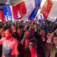 Pristaše desnog Nacionalnog fronta