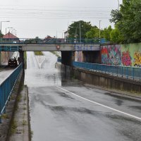U Slavonskom Brodu poplavljen podvožnjak nakon kiše