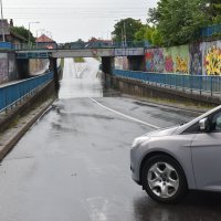U Slavonskom Brodu poplavljen podvožnjak nakon kiše
