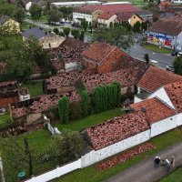 Pogled iz zraka na Bošnjake nakon razornog nevremena