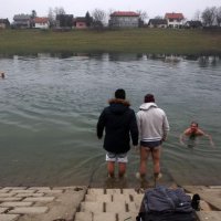 Kupanje na Kupi u Sisku